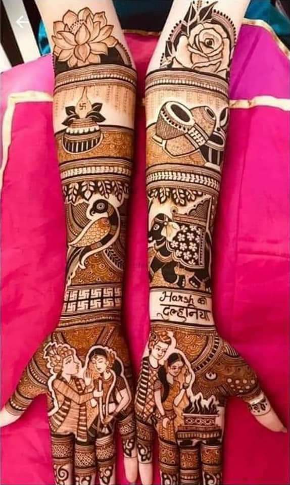 Leg Mehandi